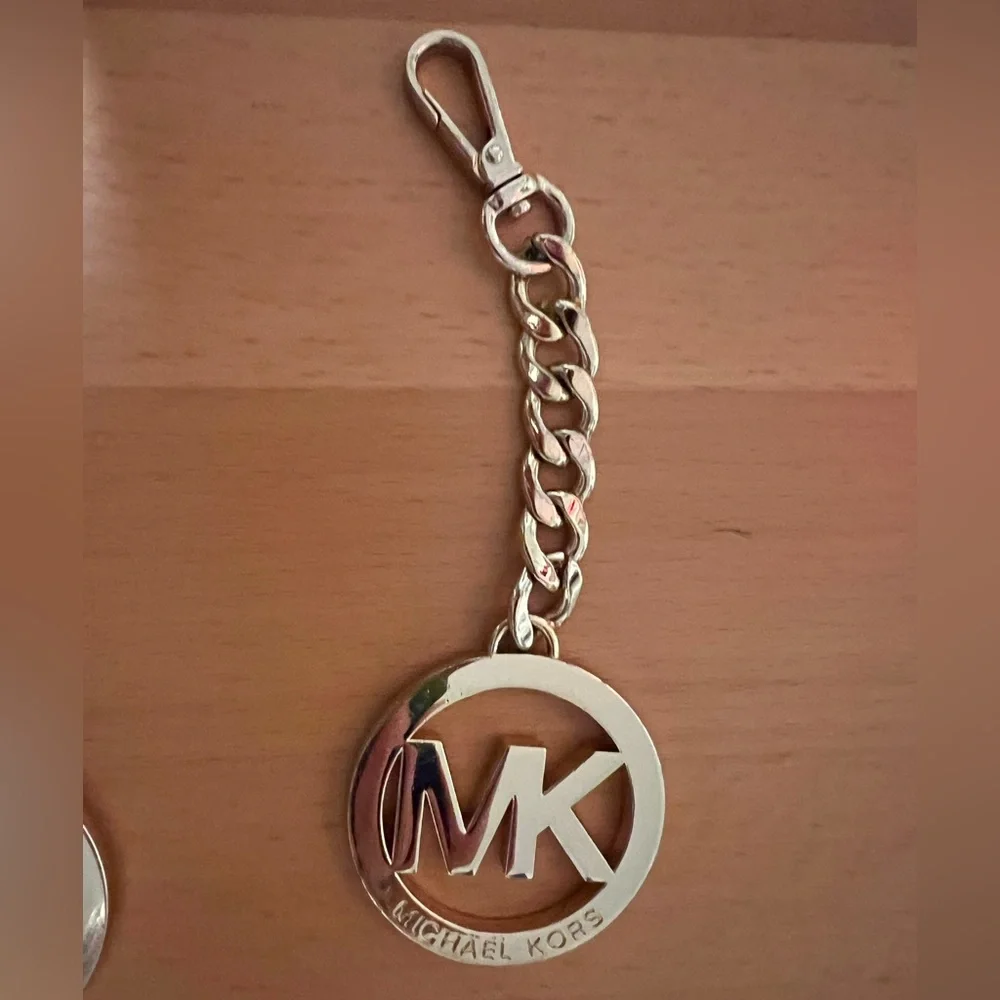 Michael Kors Gold Charm Key Holder Accessory